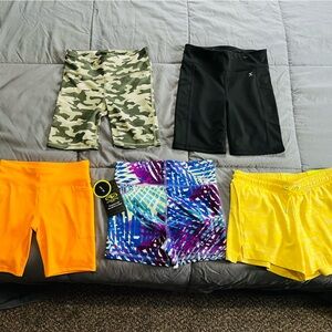 Girls Athletic Shorts - Unbranded
